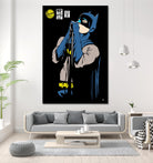 Shadowplay by Butcher Billy on GIANT ART - blue digital cartoon