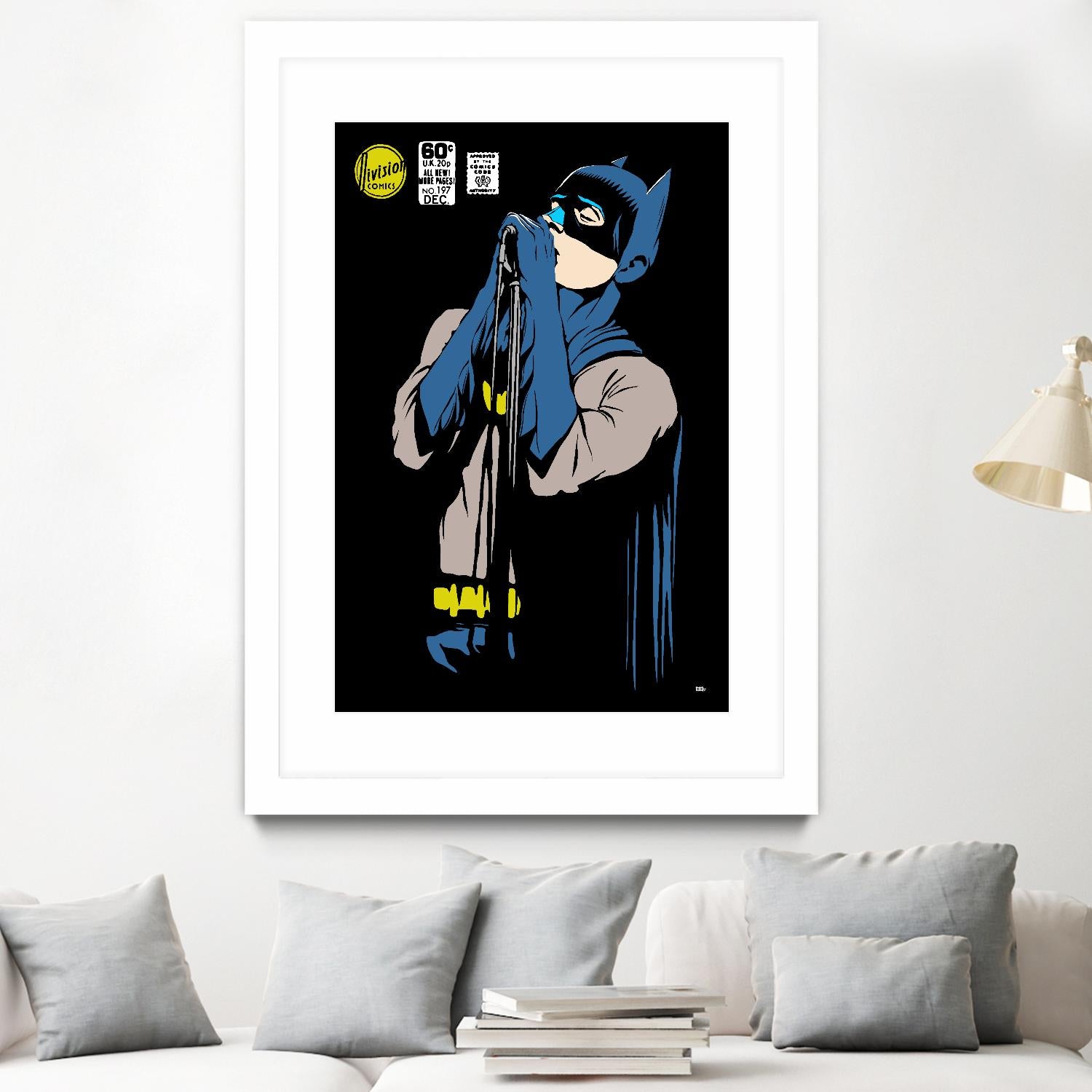 Shadowplay by Butcher Billy on GIANT ART - blue digital cartoon