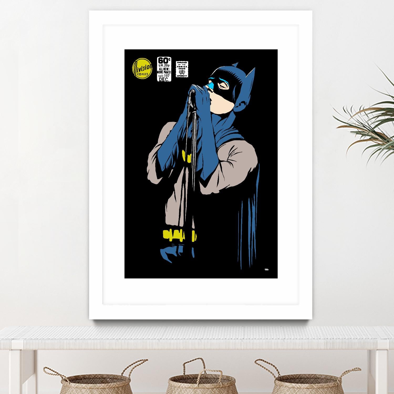 Shadowplay by Butcher Billy on GIANT ART - blue digital cartoon