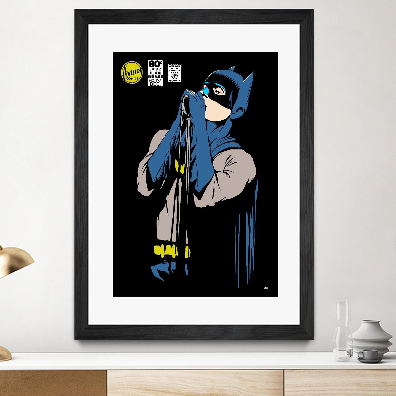 Shadowplay by Butcher Billy on GIANT ART - blue digital cartoon