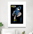 Shadowplay by Butcher Billy on GIANT ART - blue digital cartoon