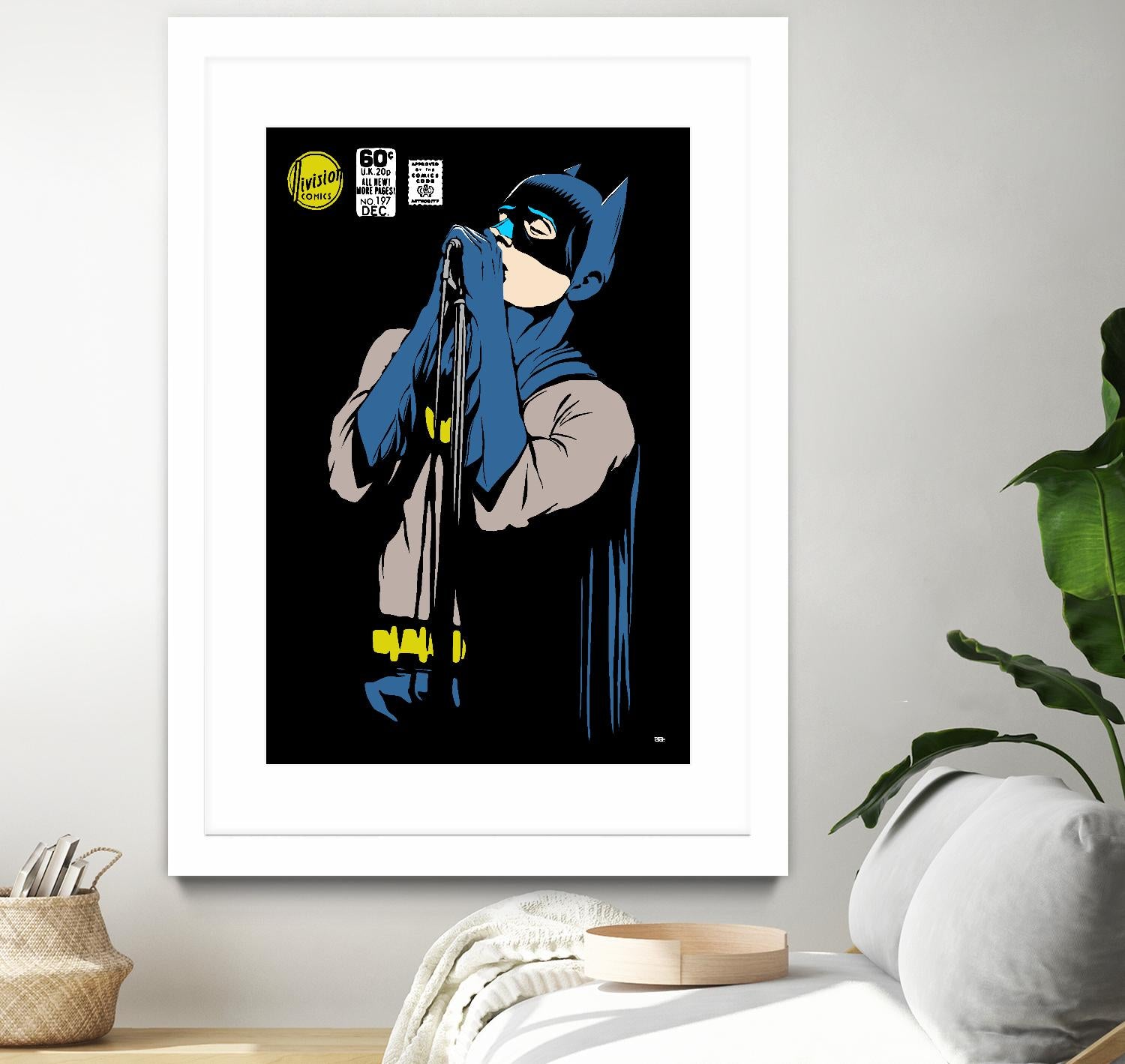 Shadowplay by Butcher Billy on GIANT ART - blue digital cartoon