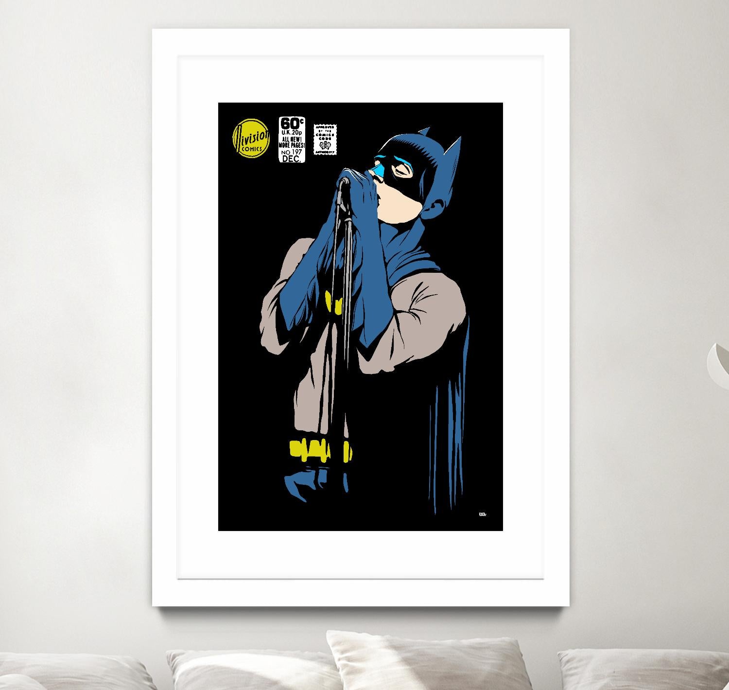 Shadowplay by Butcher Billy on GIANT ART - blue digital cartoon