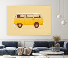 Yellow Van by Florent Bodart on GIANT ART