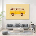 Yellow Van by Florent Bodart on GIANT ART