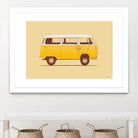 Yellow Van by Florent Bodart on GIANT ART