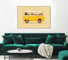 Yellow Van by Florent Bodart on GIANT ART