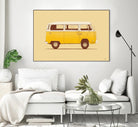 Yellow Van by Florent Bodart on GIANT ART