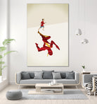 Speed of Light  by Jason Ratliff on GIANT ART - red  digital super hero