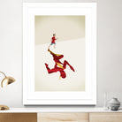 Speed of Light  by Jason Ratliff on GIANT ART - red  digital super hero