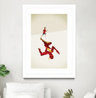 Speed of Light  by Jason Ratliff on GIANT ART - red  digital super hero