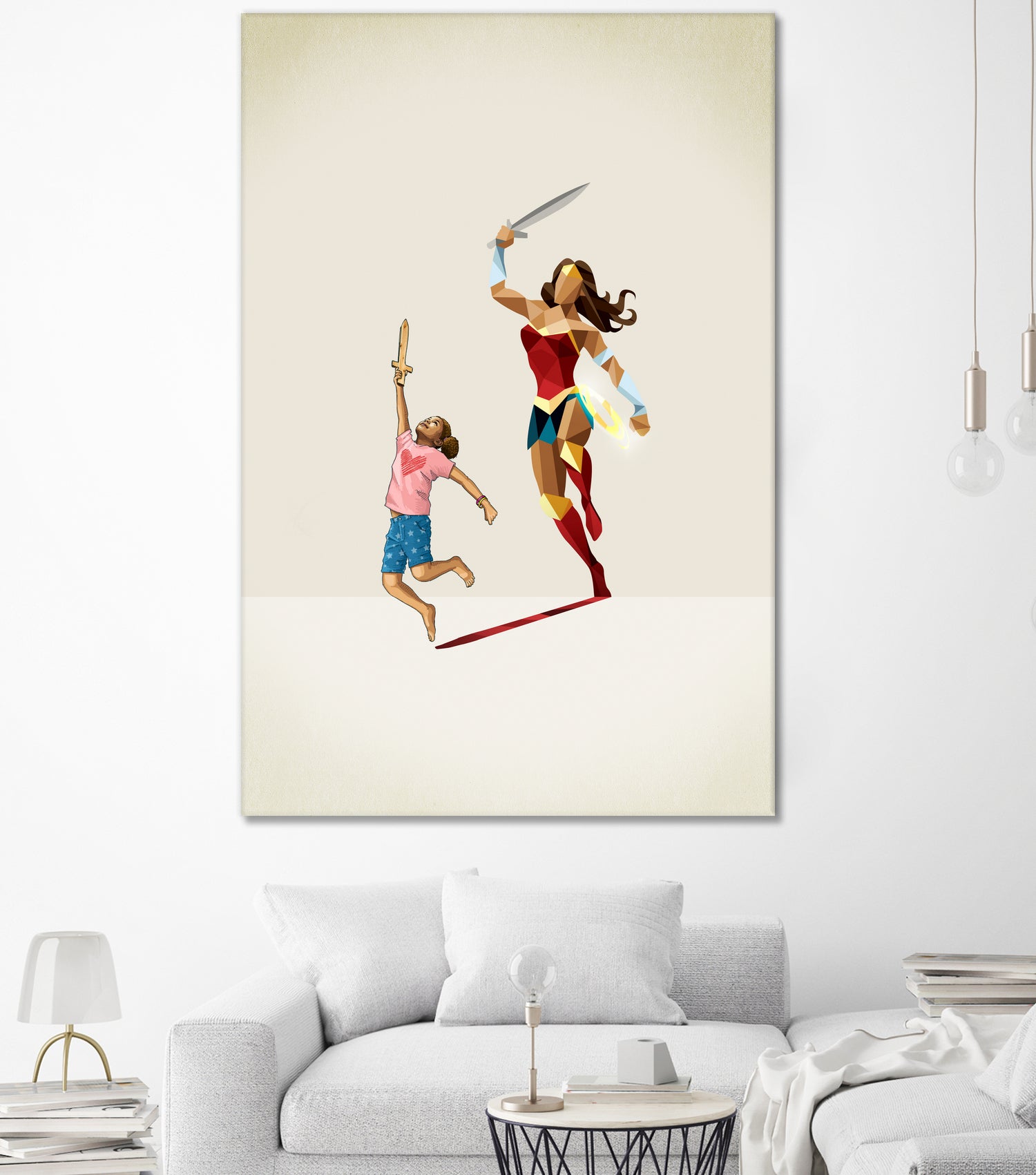 The Power Within by Jason Ratliff on GIANT ART - red digital super hero