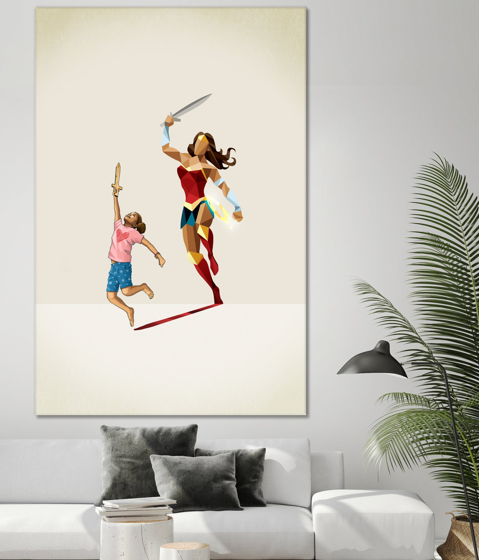 The Power Within by Jason Ratliff on GIANT ART - red digital super hero