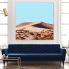 Oasis by 83 oranges on GIANT ART - blue digital sand