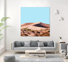 Oasis by 83 oranges on GIANT ART - blue digital sand