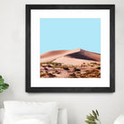 Oasis by 83 oranges on GIANT ART - blue digital sand