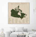 National Parks of Canada by Finlay McNevin on GIANT ART