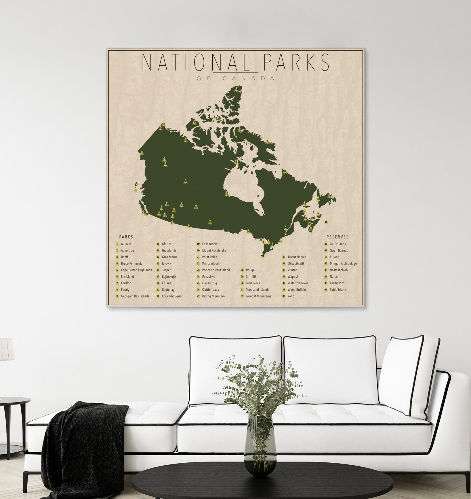 National Parks of Canada by Finlay McNevin on GIANT ART