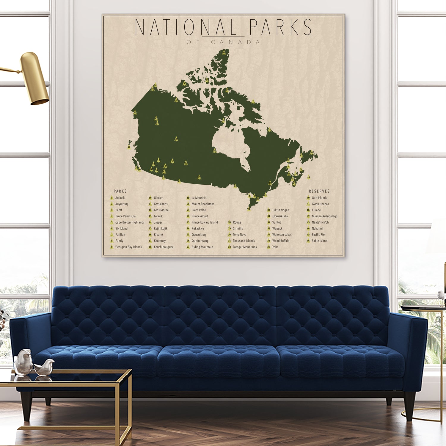 National Parks of Canada by Finlay McNevin on GIANT ART