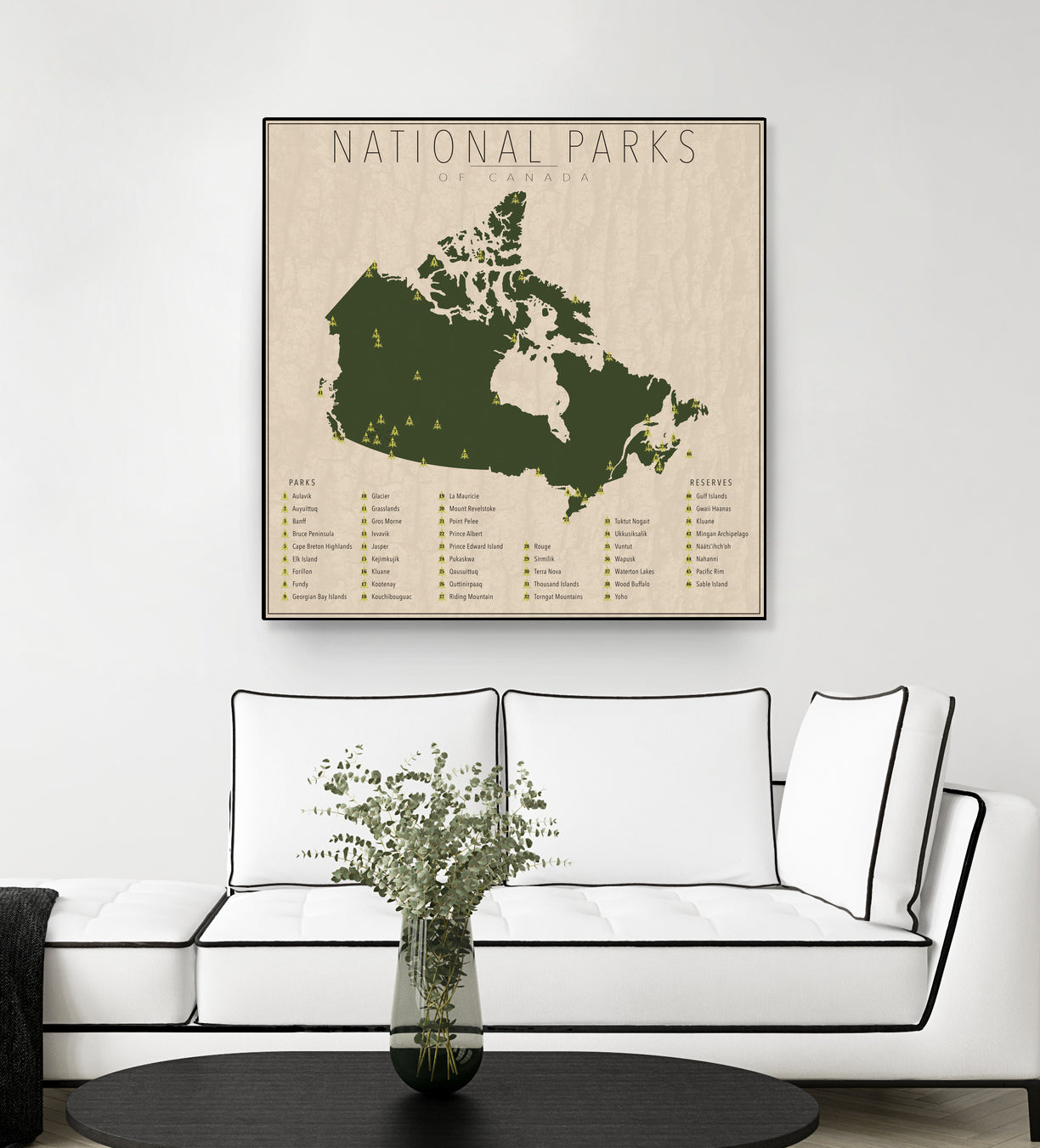 National Parks of Canada by Finlay McNevin on GIANT ART