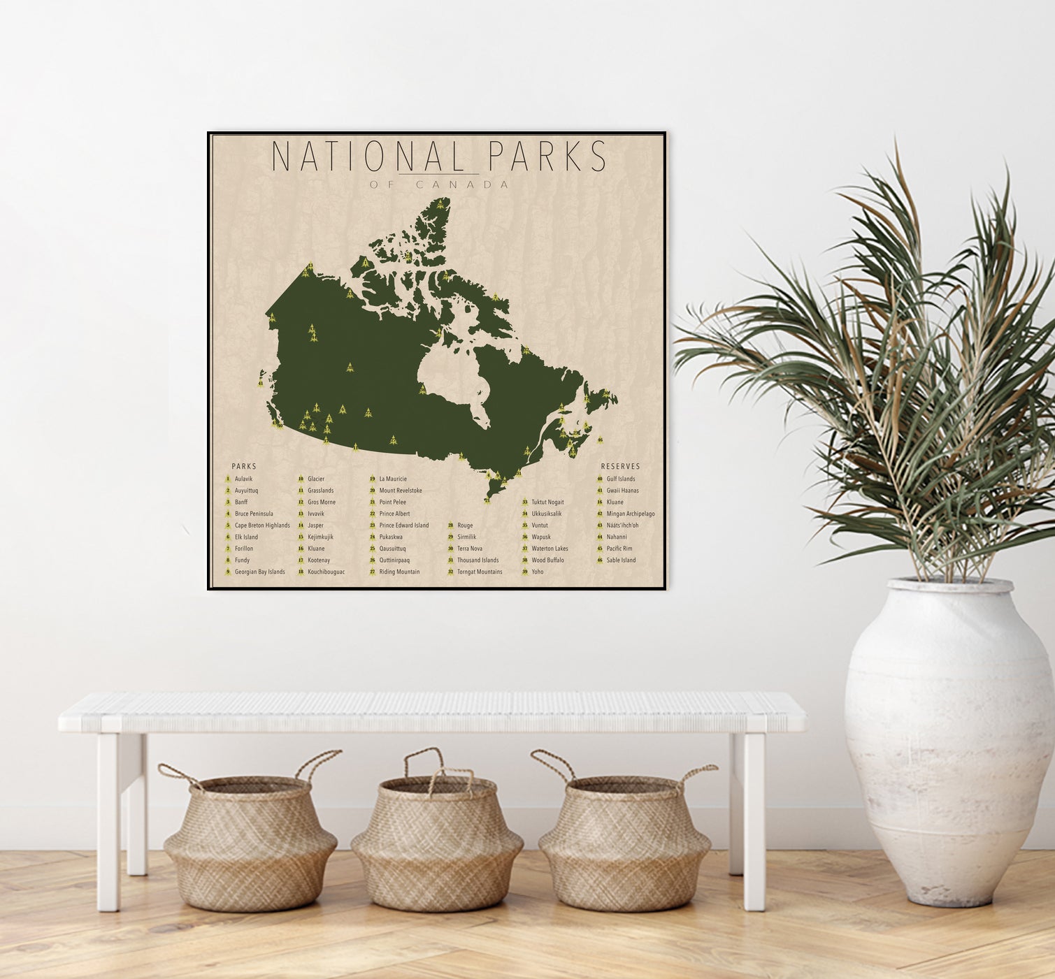 National Parks of Canada by Finlay McNevin on GIANT ART