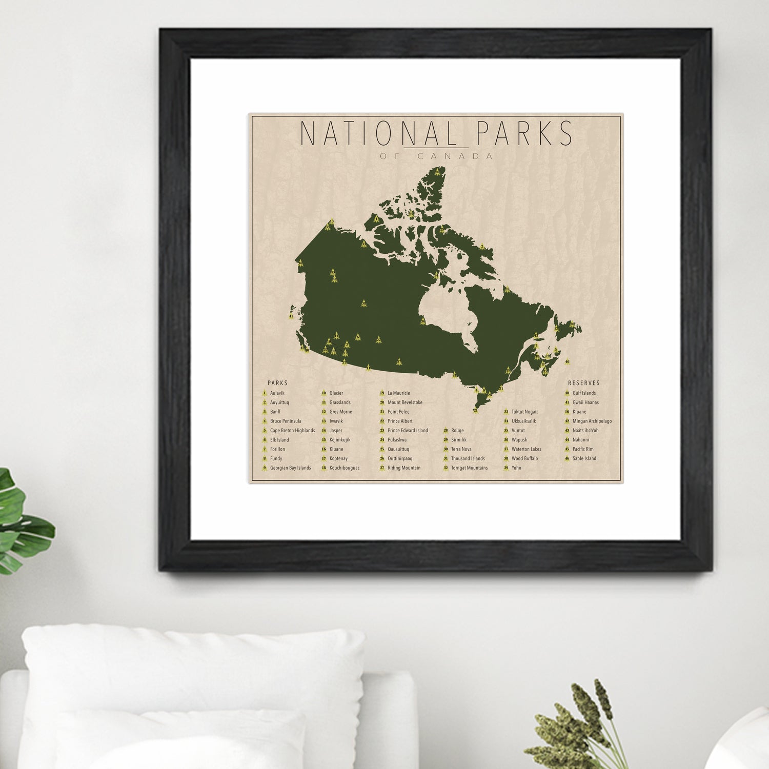 National Parks of Canada by Finlay McNevin on GIANT ART