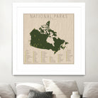 National Parks of Canada by Finlay McNevin on GIANT ART