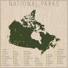 National Parks of Canada by Finlay McNevin on GIANT ART