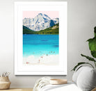 Summer Vibes  by 83 Oranges on GIANT ART - blue digital mountain