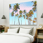 Coconut Palms by 83 Oranges on GIANT ART - bleu digital sky