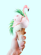 Tropical Ice Cream  by 83 oranges on GIANT ART - pink digital