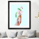 Tropical Ice Cream  by 83 oranges on GIANT ART - pink digital