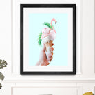 Tropical Ice Cream  by 83 oranges on GIANT ART - pink digital