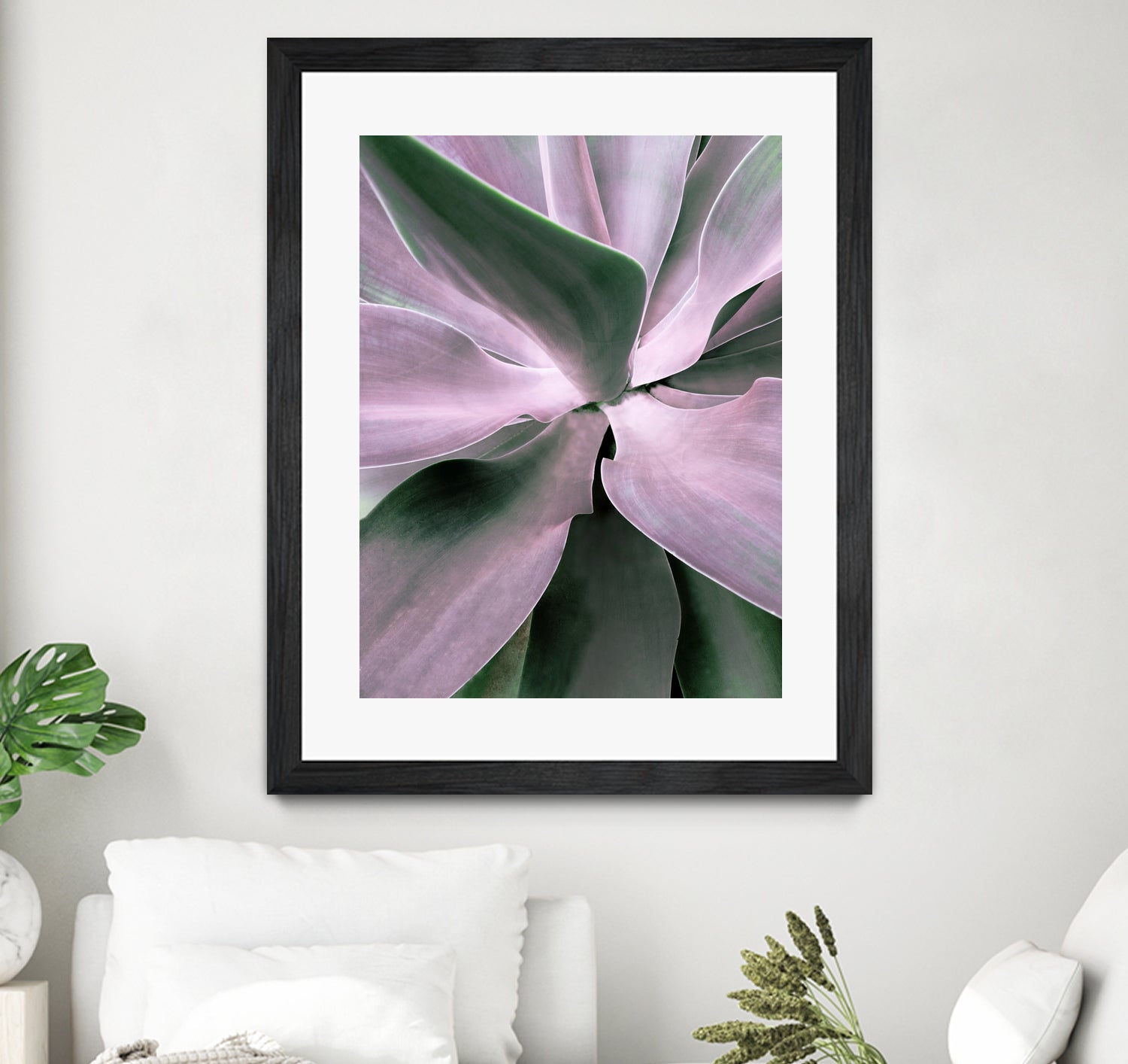 Agave by Caterina Lo Cicero on GIANT ART - pink pink