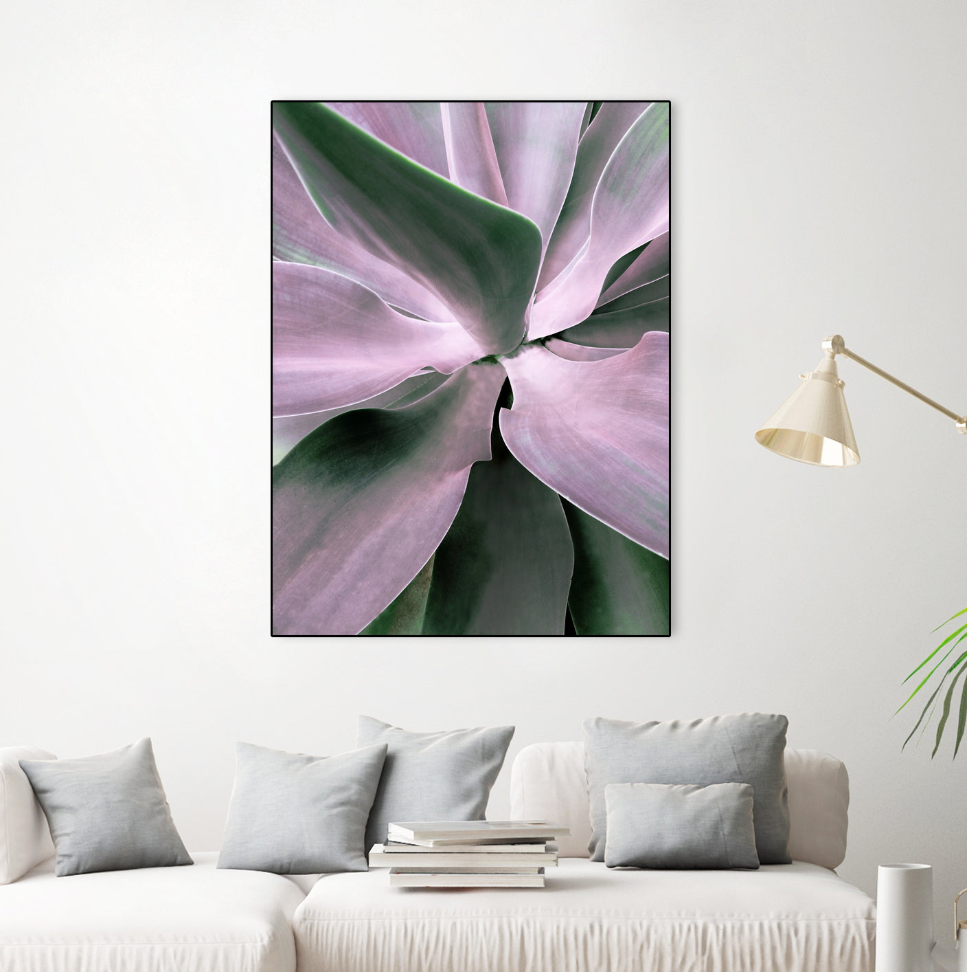 Agave by Caterina Lo Cicero on GIANT ART - pink pink