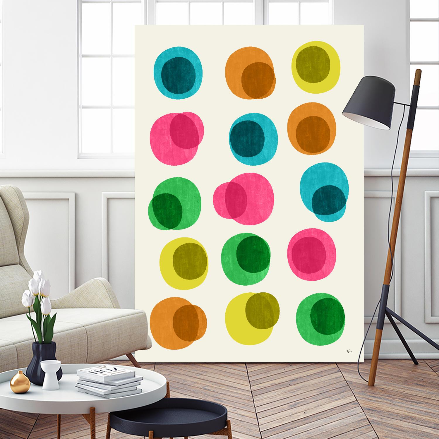 An Array of Circles by Trevor May on GIANT ART