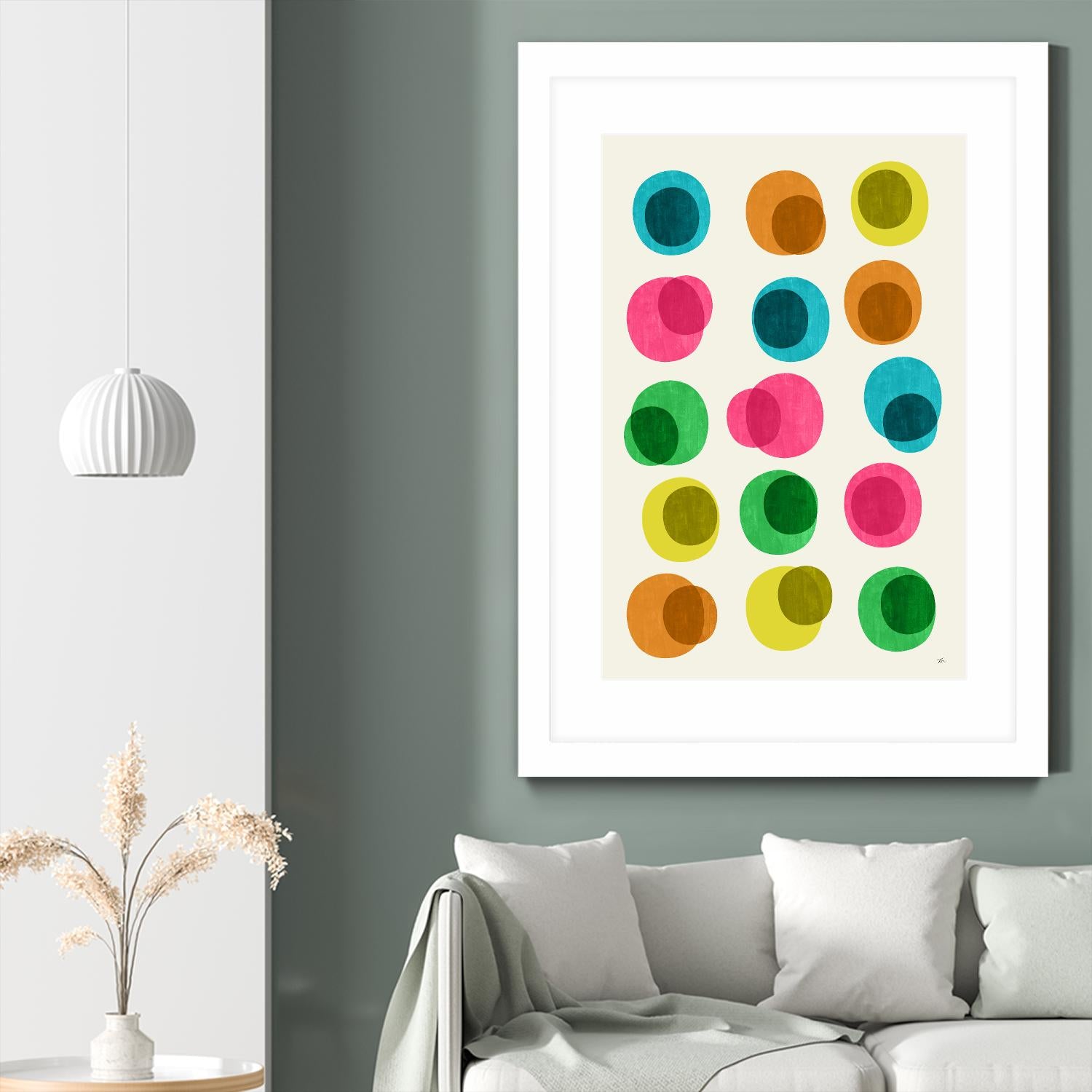 An Array of Circles by Trevor May on GIANT ART