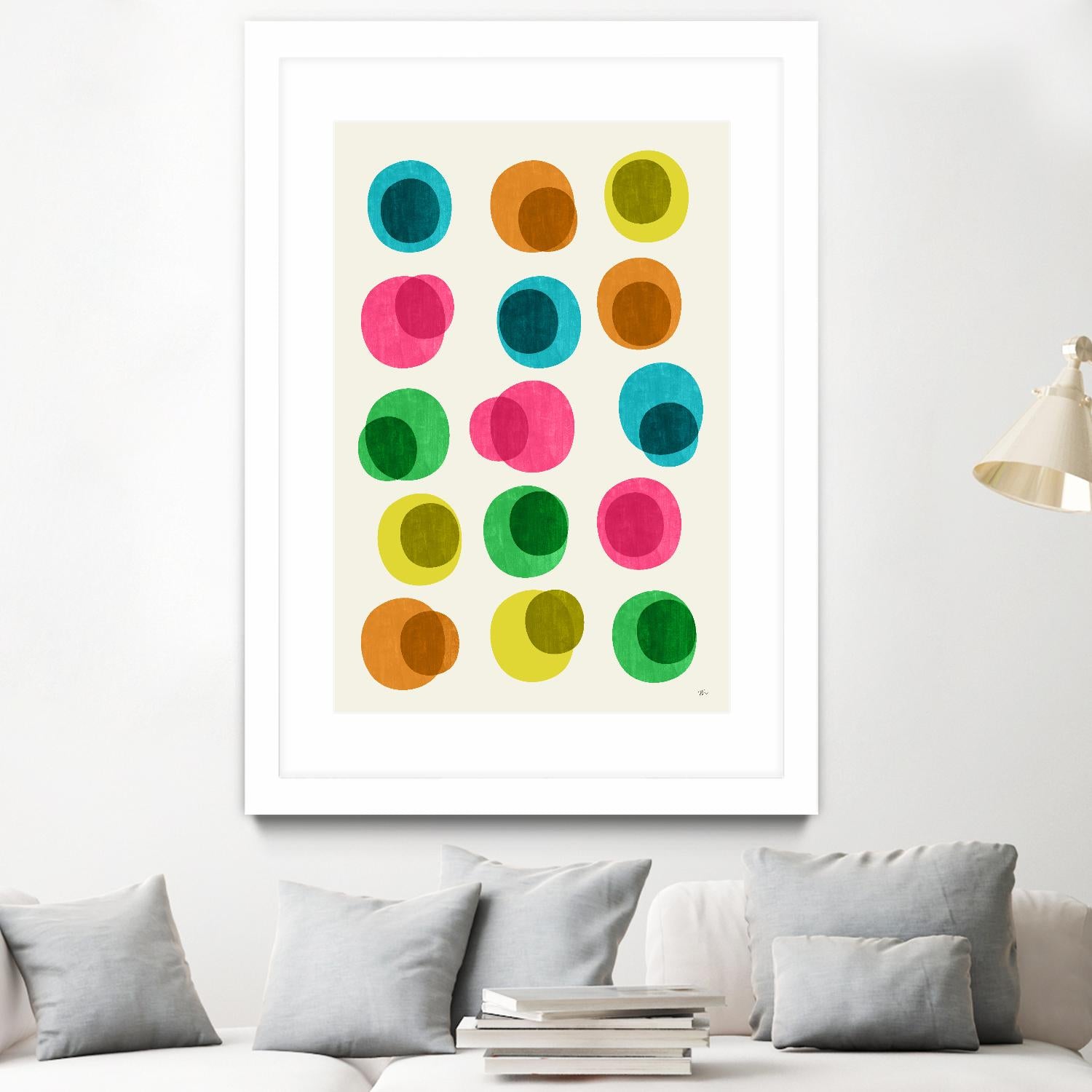 An Array of Circles by Trevor May on GIANT ART