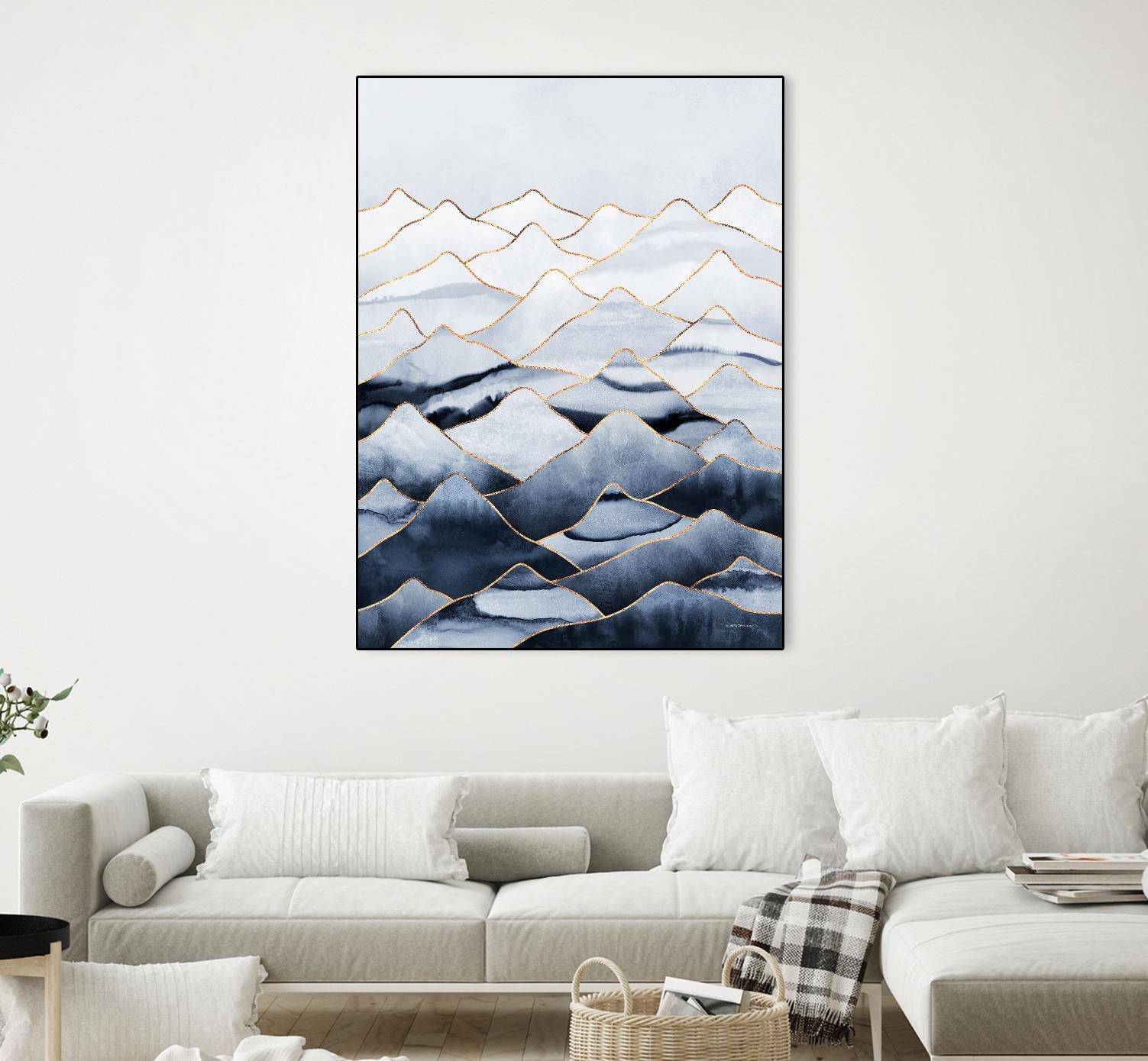 Mountains by Elisabeth Fredriksson on GIANT ART