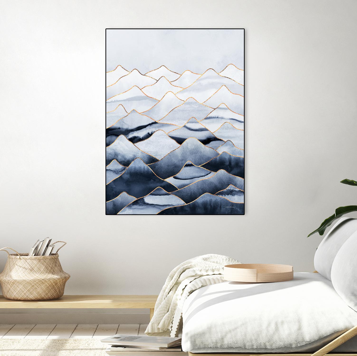 Mountains by Elisabeth Fredriksson on GIANT ART