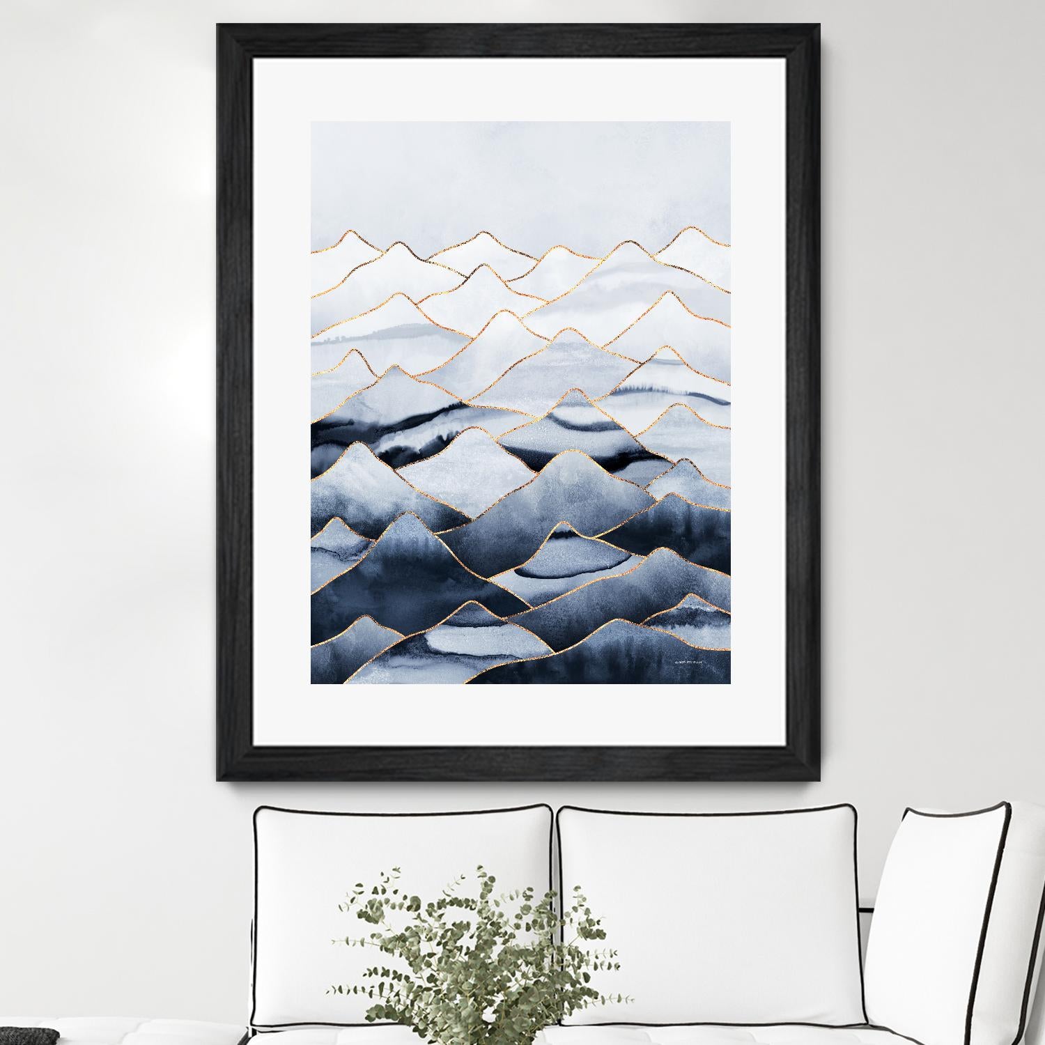 Mountains by Elisabeth Fredriksson on GIANT ART