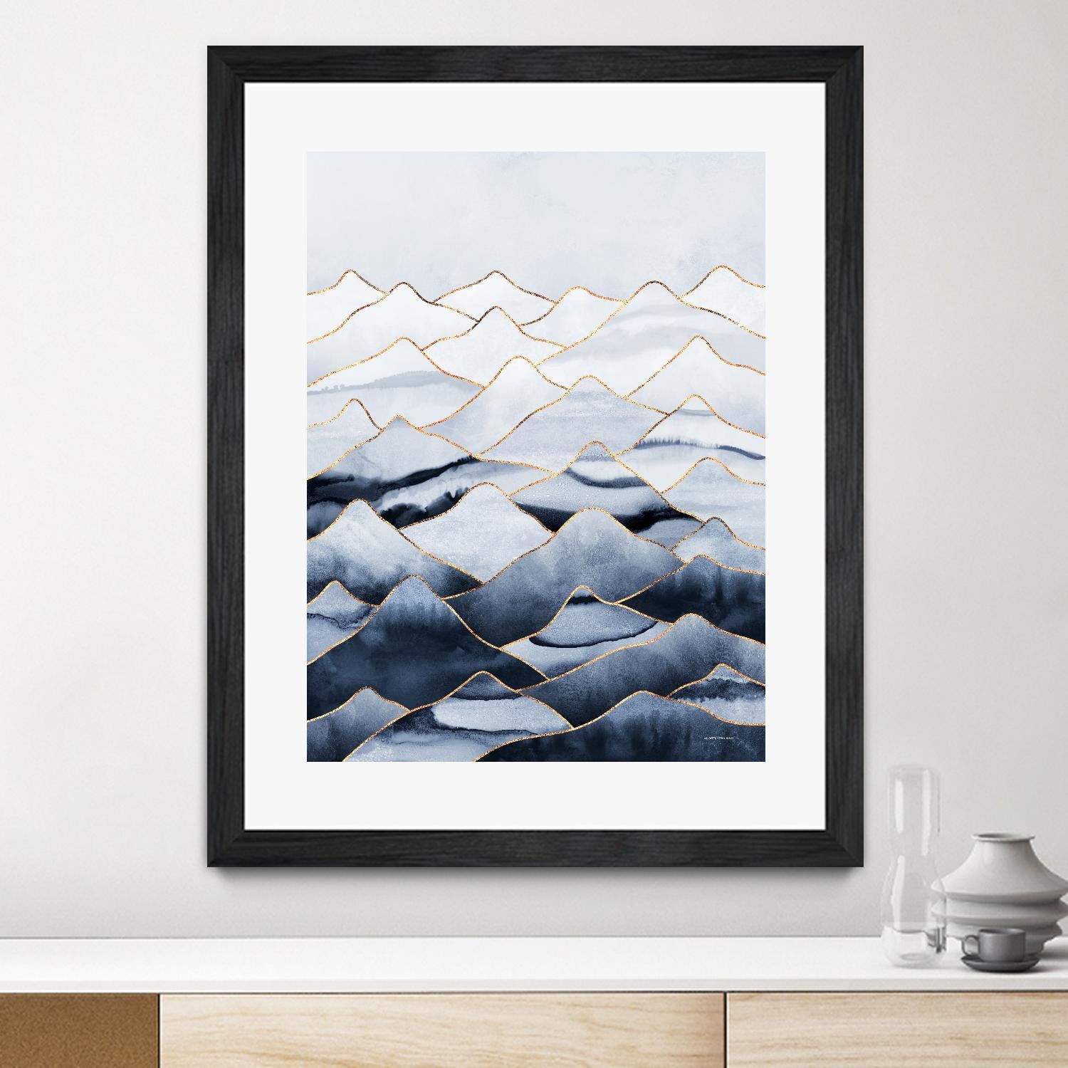 Mountains by Elisabeth Fredriksson on GIANT ART