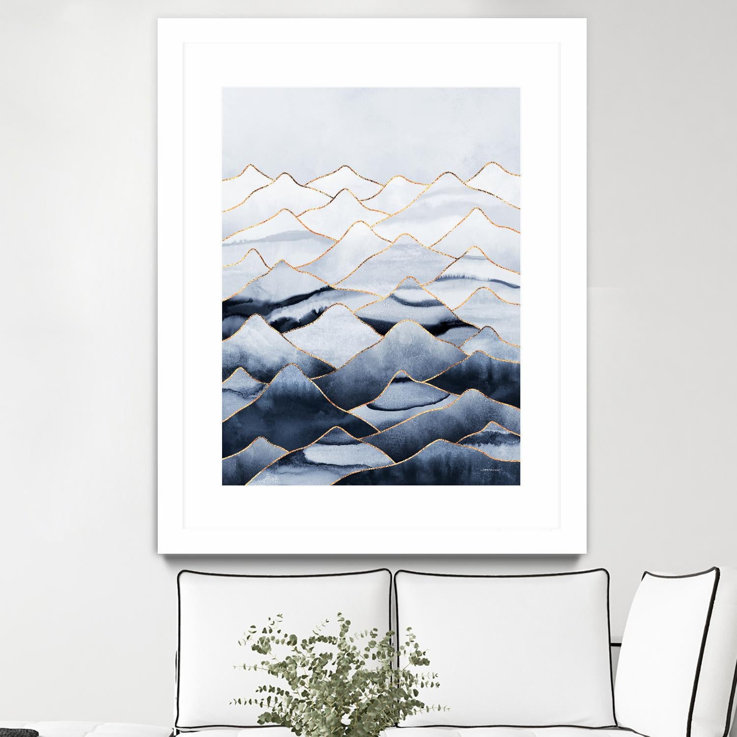 Mountains by Elisabeth Fredriksson on GIANT ART