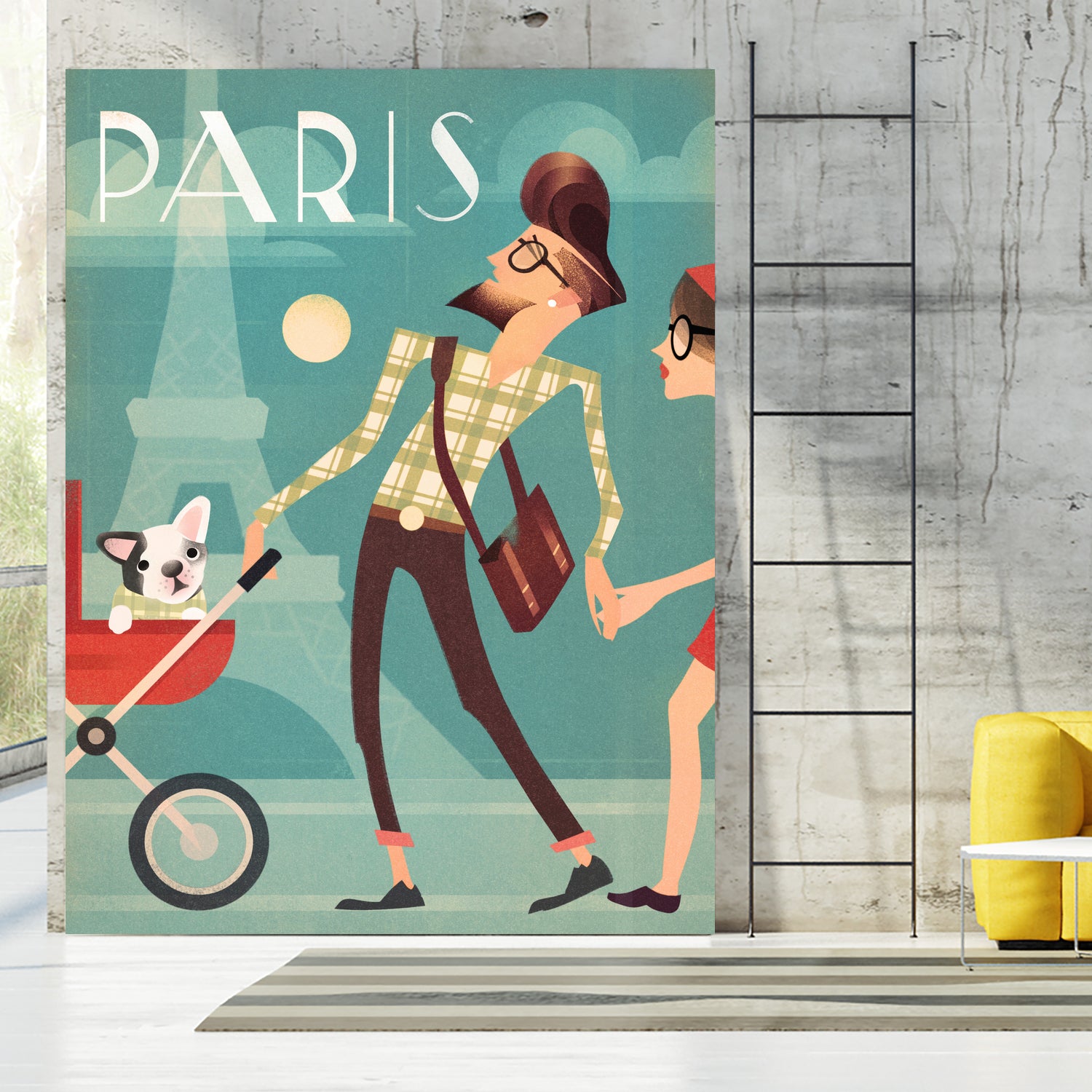 Paris Vintage Travel by Martin Wickstrom on GIANT ART