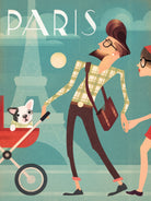 Paris Vintage Travel by Martin Wickstrom on GIANT ART