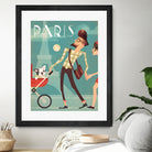 Paris Vintage Travel by Martin Wickstrom on GIANT ART