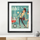 Paris Vintage Travel by Martin Wickstrom on GIANT ART