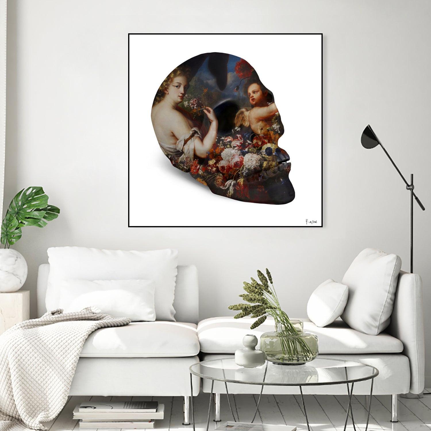 Skull by Caterina Lo Cicero  on GIANT ART