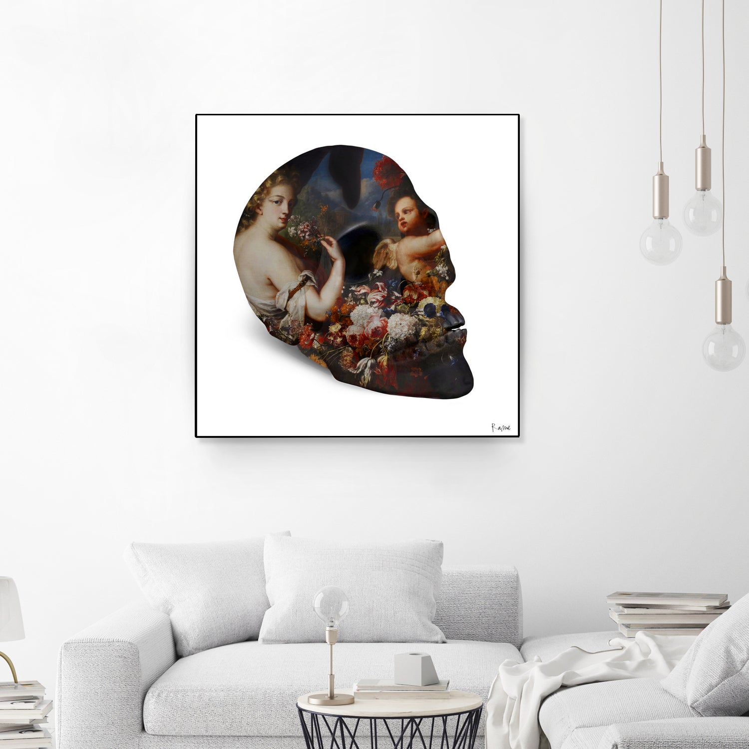 Skull by Caterina Lo Cicero  on GIANT ART