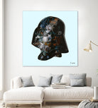 Floral Darth by Caterina Lo Cicero  on GIANT ART